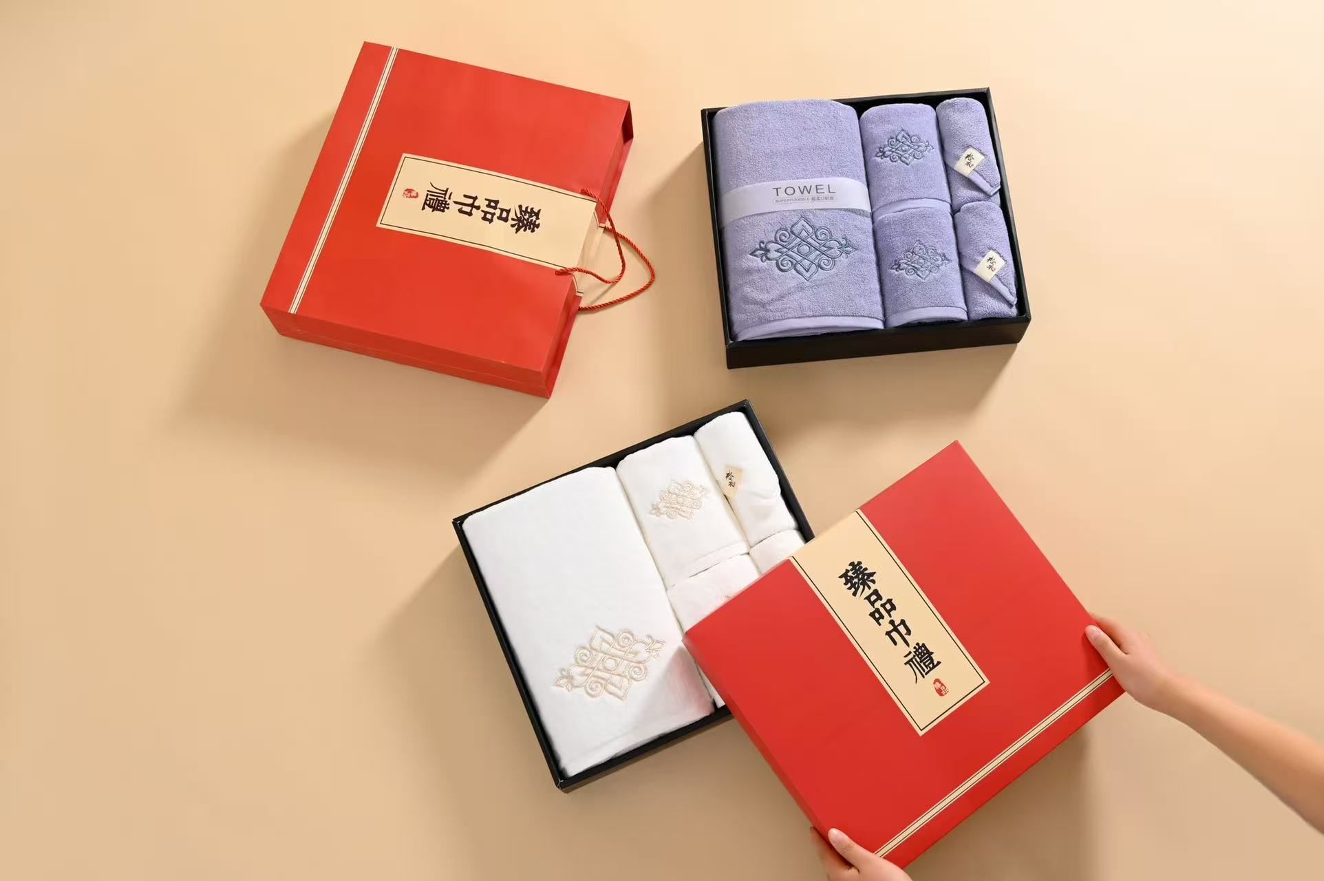 袷衣臻品礼盒纯棉五件套